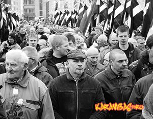 В Риге прошел марш легионеров «Ваффен СС»