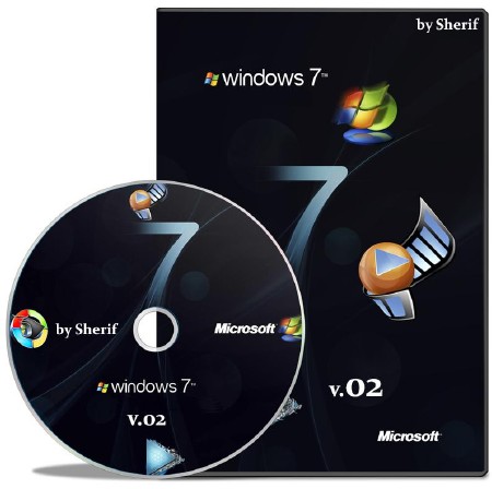 Windows 7 SP1 Ultimate v.02 by Sherif (x86/RUS/2013)