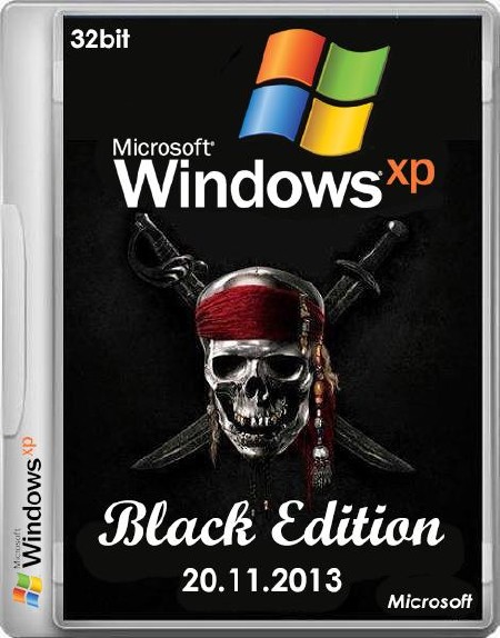 Windows XP Professional SP3 Black Edition 20.11.2013 (х86/ENG/RUS)